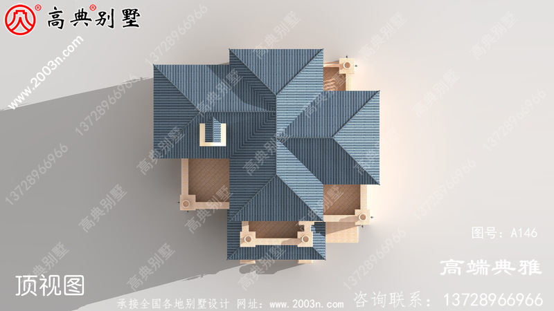 157平米全新升级乡村简欧装修风格三层房子别墅效果图