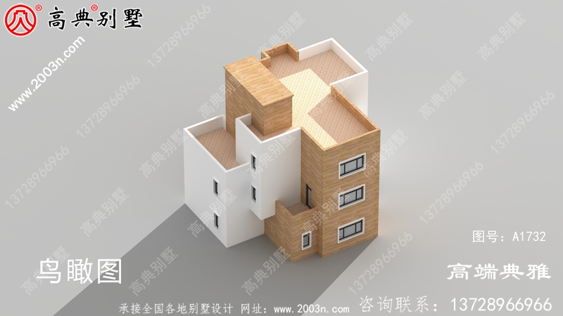 现代三层别墅住宅设计图，新农村住宅设计推荐